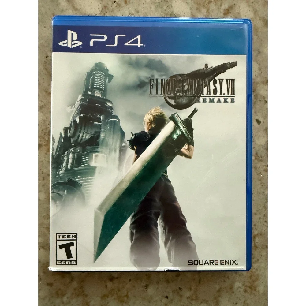 Final Fantasy VII Remake PS4 Sony PlayStation 4 Square Enix 2-Disc Set FF7 FFVII